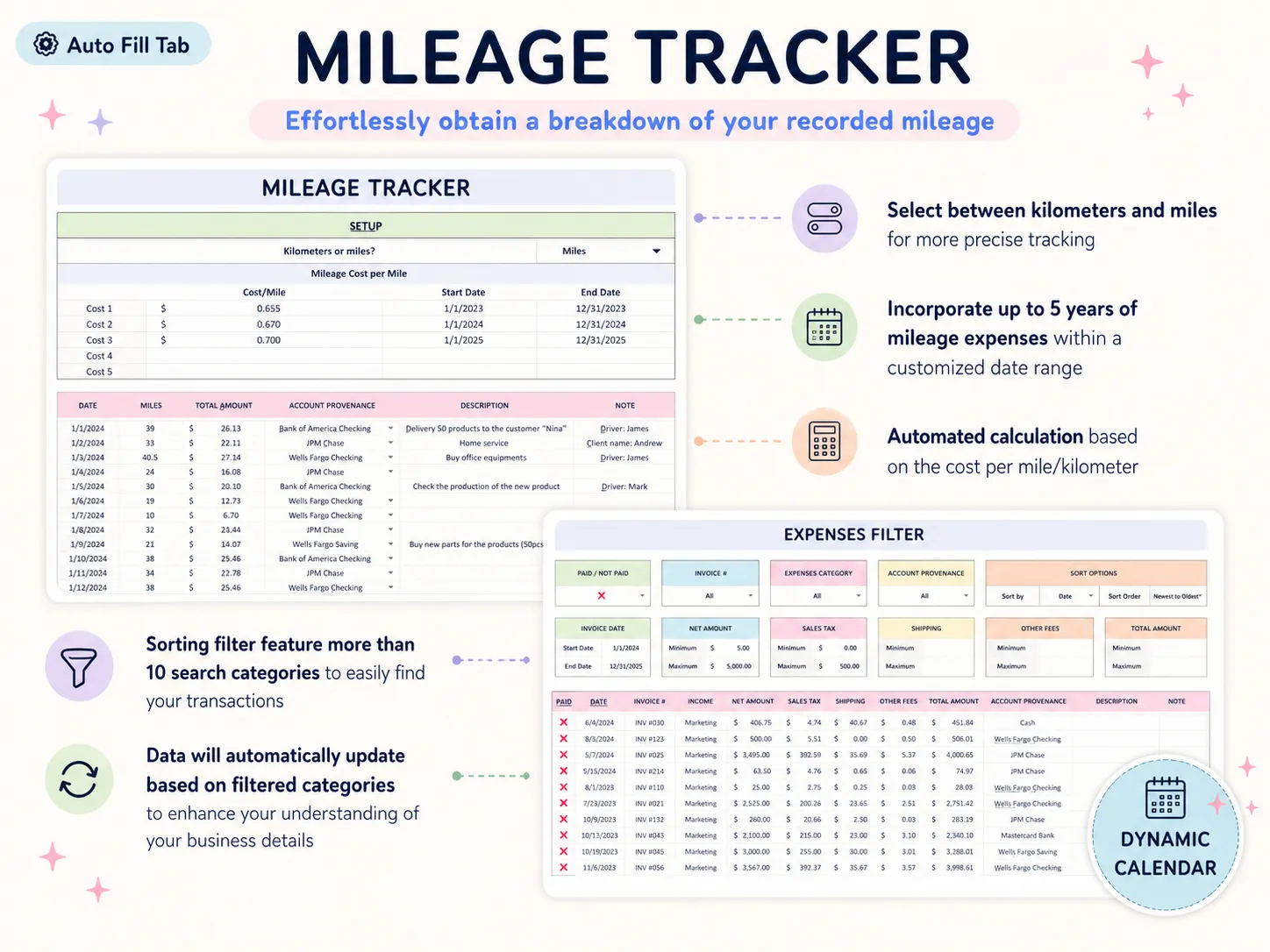 The Ultimate Small Business Bundle: Mileage tracker